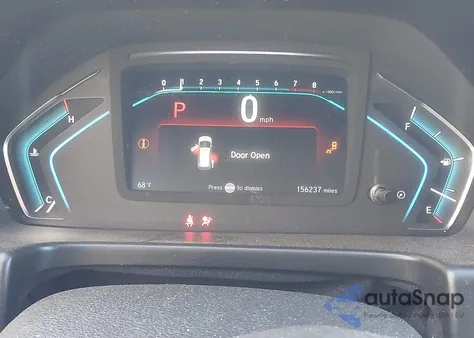 2018 Honda Odyssey Ex из США, поврежденный, VIN 5FNRL6H55JB095658